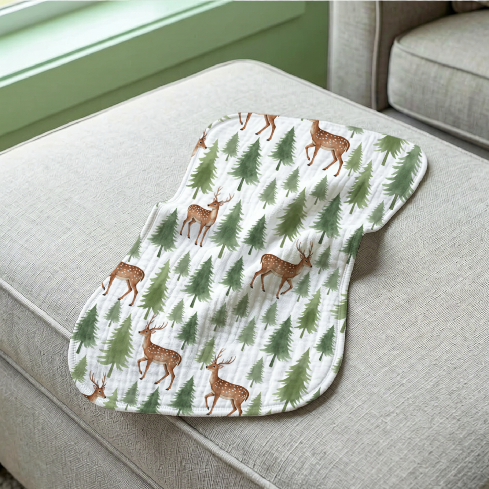 6pc Breathable Muslin Burp Clo - Baby Nursery Animal Theme 리뷰 및 가격