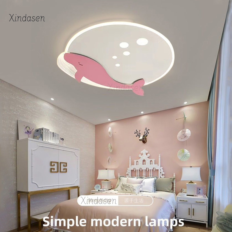 Kids Room Ceiling Light Whale  - Baby Nursery Ocean 리뷰 및 가격