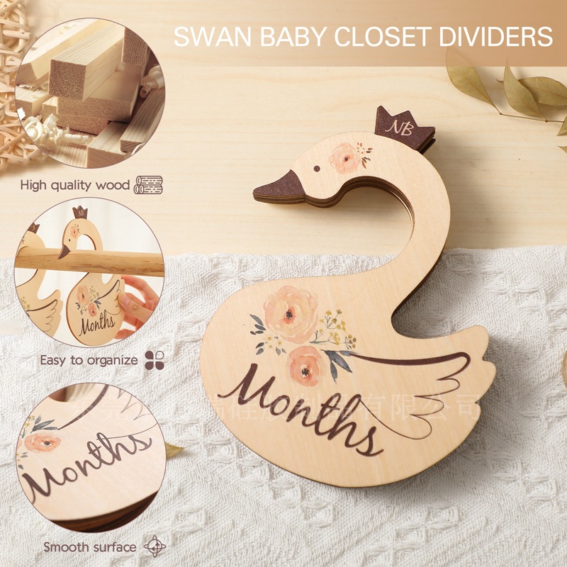 Wooden Baby Clothes Dividers W - Baby Nursery Age 리뷰 및 가격