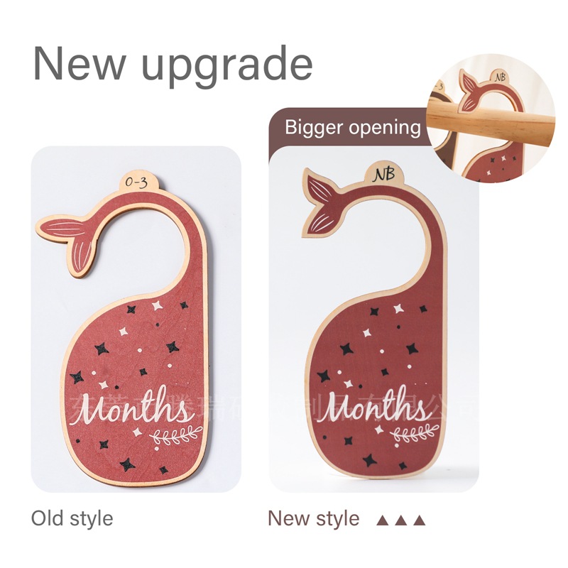 Wooden Baby Clothes Dividers W - Baby Nursery Age 리뷰 및 가격