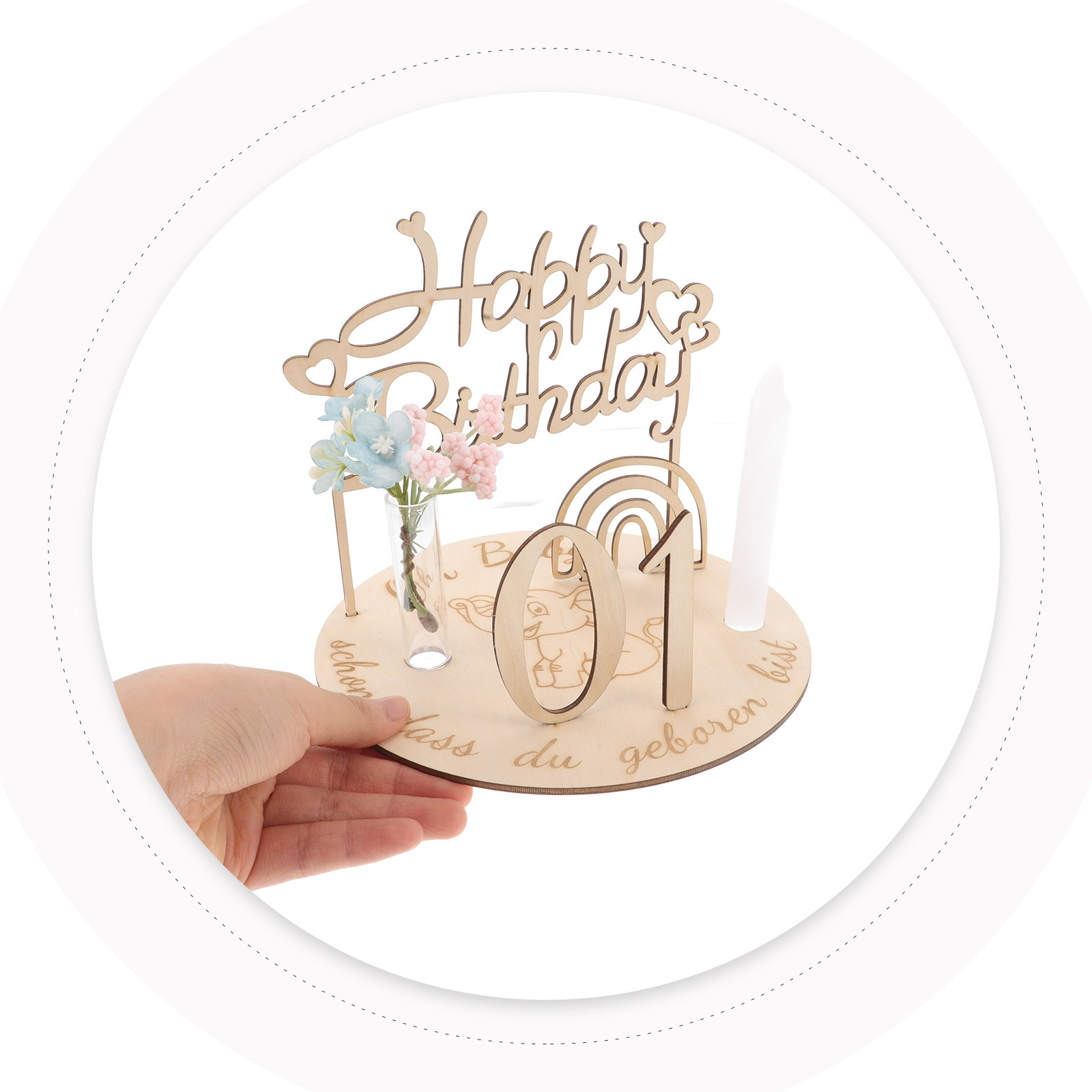 1Set DIY Wooden Milestone Birt - Baby Nursery Age 리뷰 및 가격