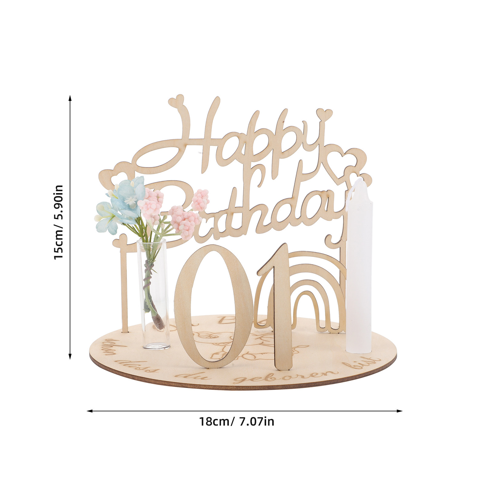 1Set DIY Wooden Milestone Birt - Baby Nursery Age 리뷰 및 가격