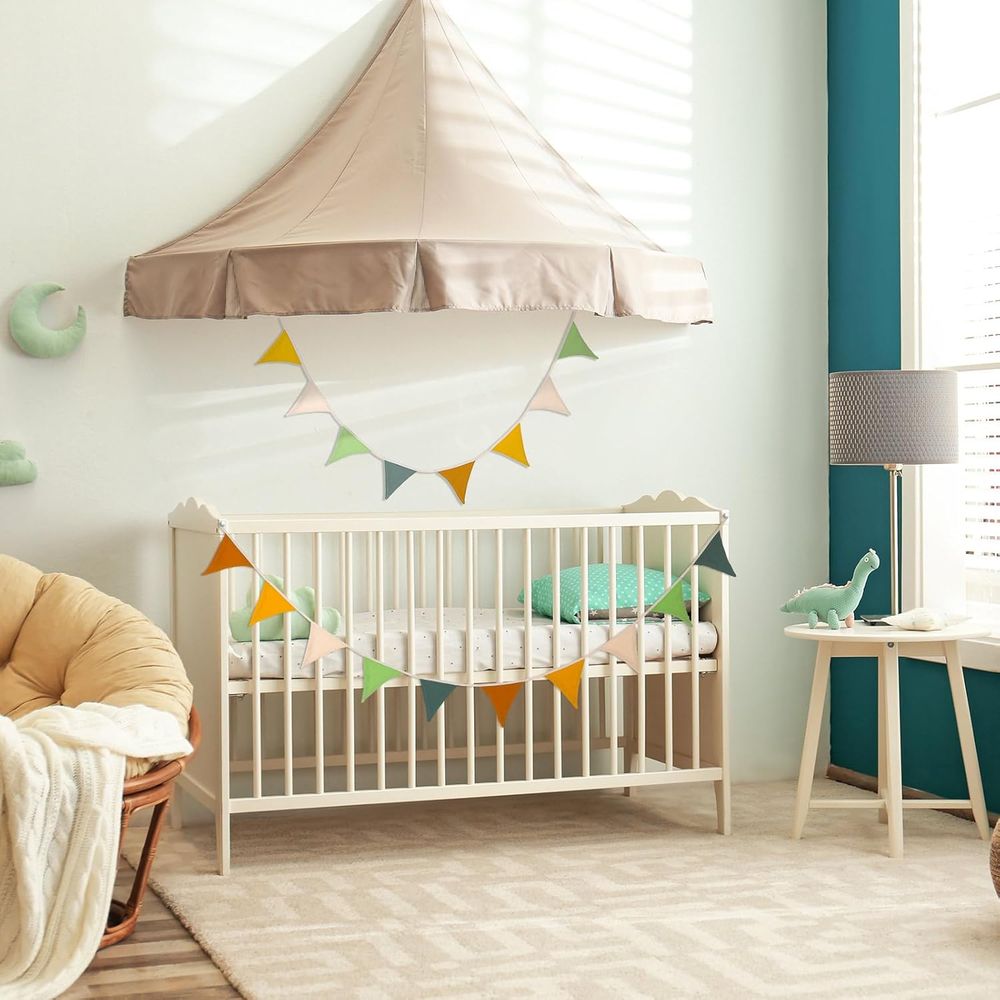 7.75ft Vintage-Colored Pennant - Baby Nursery Vintage 리뷰 및 가격