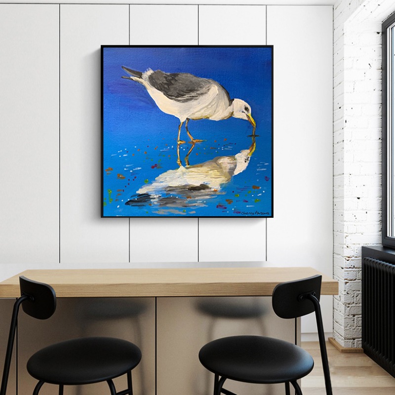 Funny Seagull Coastal Wall Art - Baby Nursery Decor Ideas 리뷰 및 가격