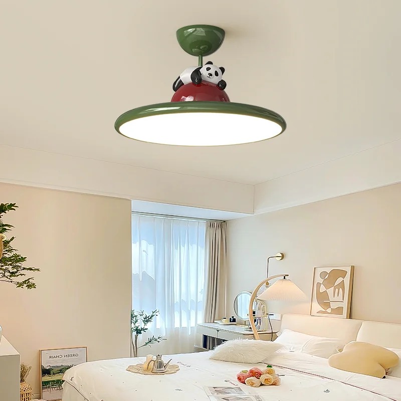 Cartoon Cream Style Panda LED  - Baby Nursery Chandelier 리뷰 및 가격