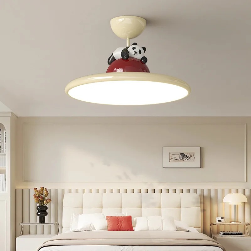 Cartoon Cream Style Panda LED  - Baby Nursery Chandelier 리뷰 및 가격