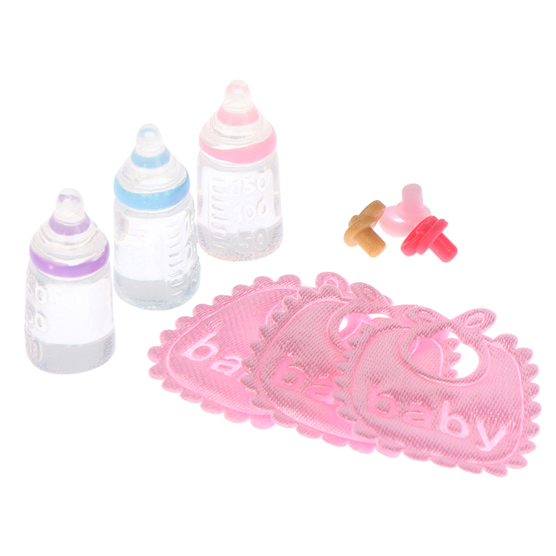 3PCS 1:12 Dolls House Miniatur - Baby Nursery Sets 리뷰 및 가격