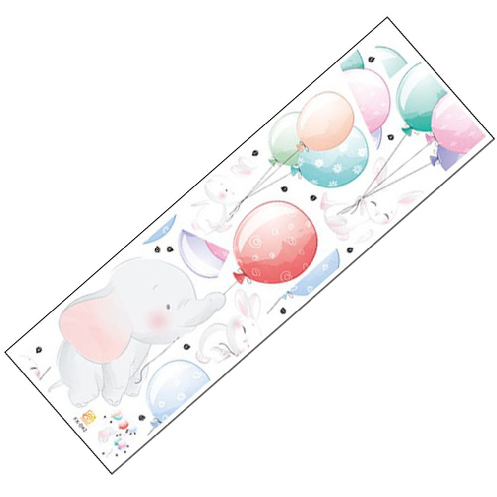 Elephant Wall Decals 30x90cm C - Wall Decal Nursery 리뷰 및 가격
