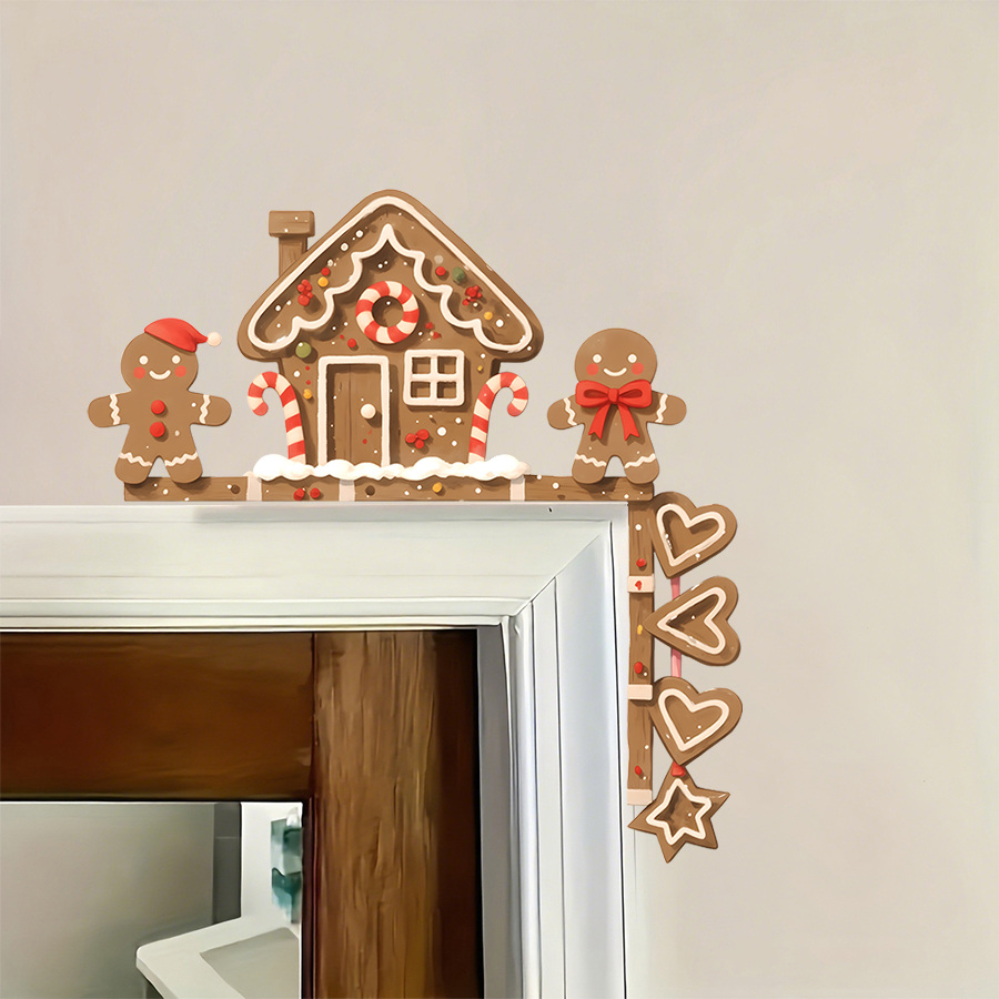 Gingerbread House & Man Christ - Baby Nursery Wall Decor 리뷰 및 가격