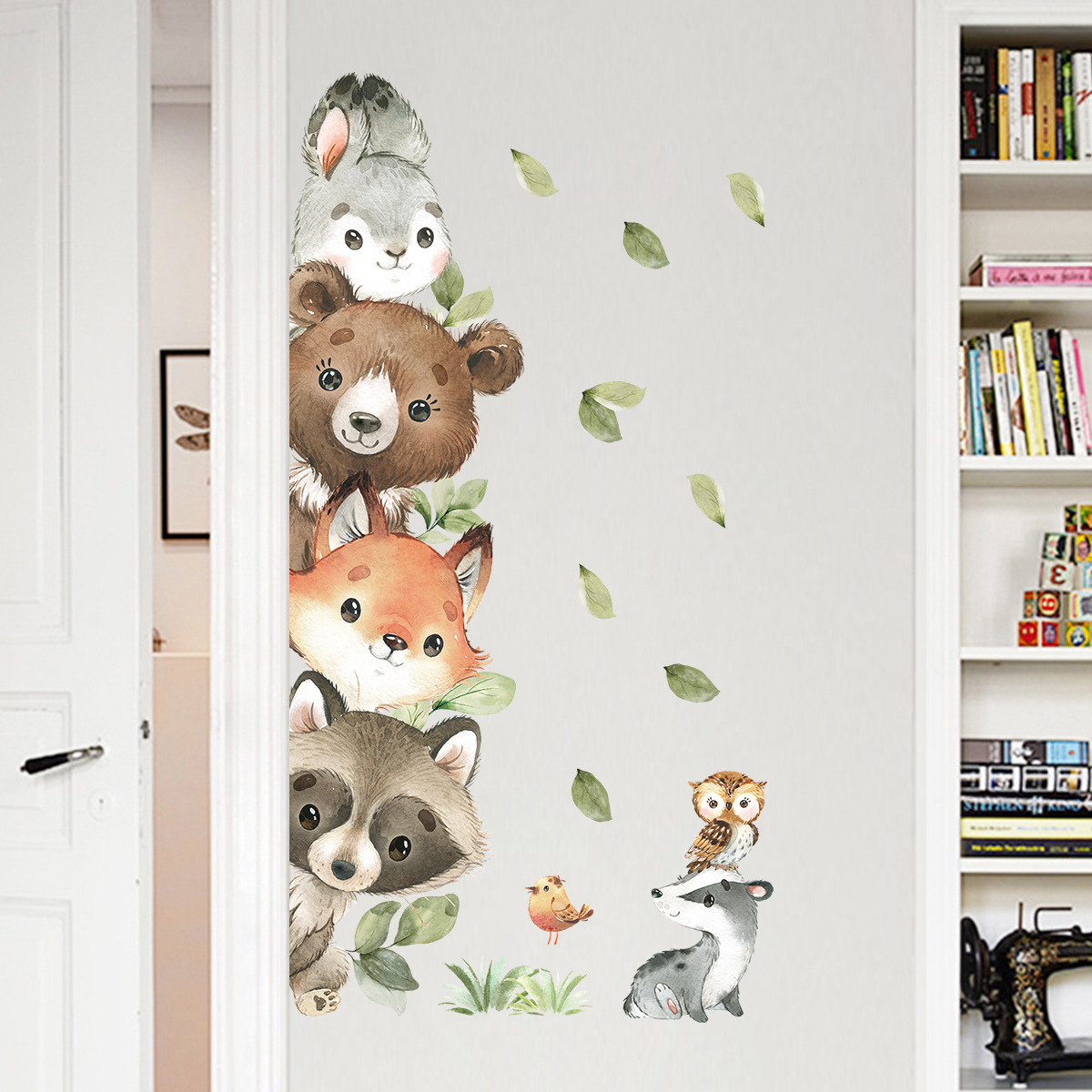 Forest Animals Theme Bear Deer - Baby Nursery Animal Theme 리뷰 및 가격