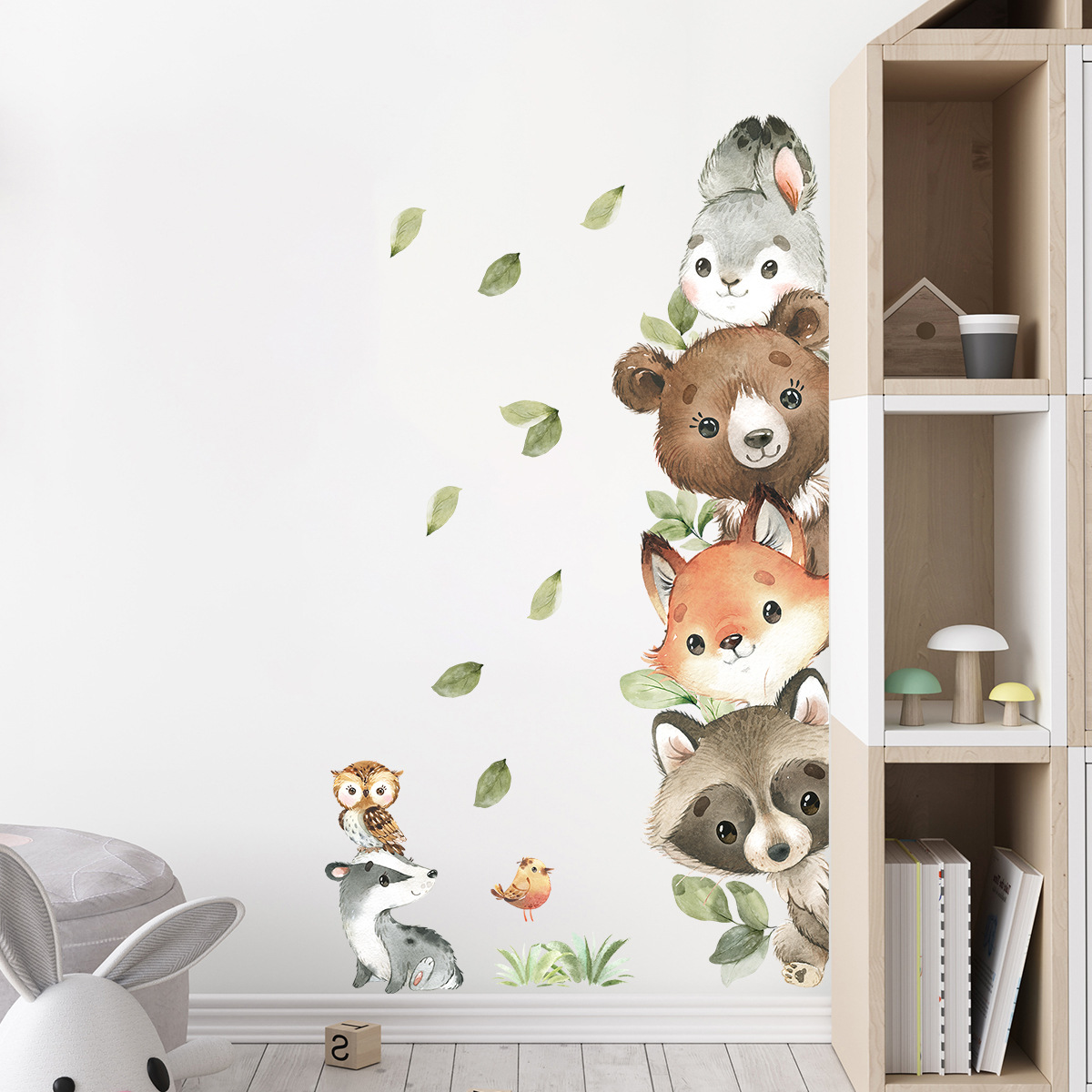 Forest Animals Theme Bear Deer - Baby Nursery Animal Theme 리뷰 및 가격