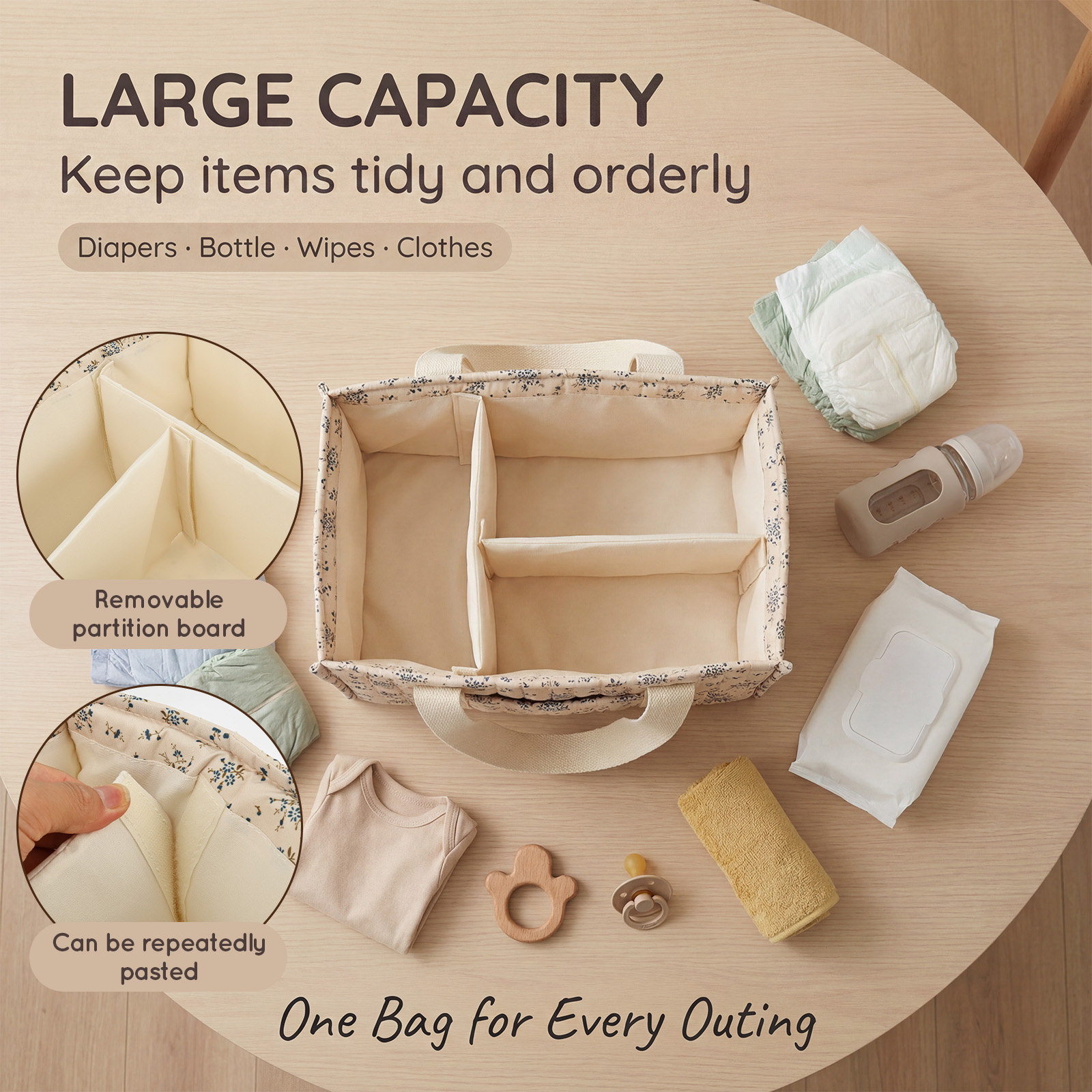 Foldable Diaper Caddy Organize - Baby Nursery Organiser 리뷰 및 가격