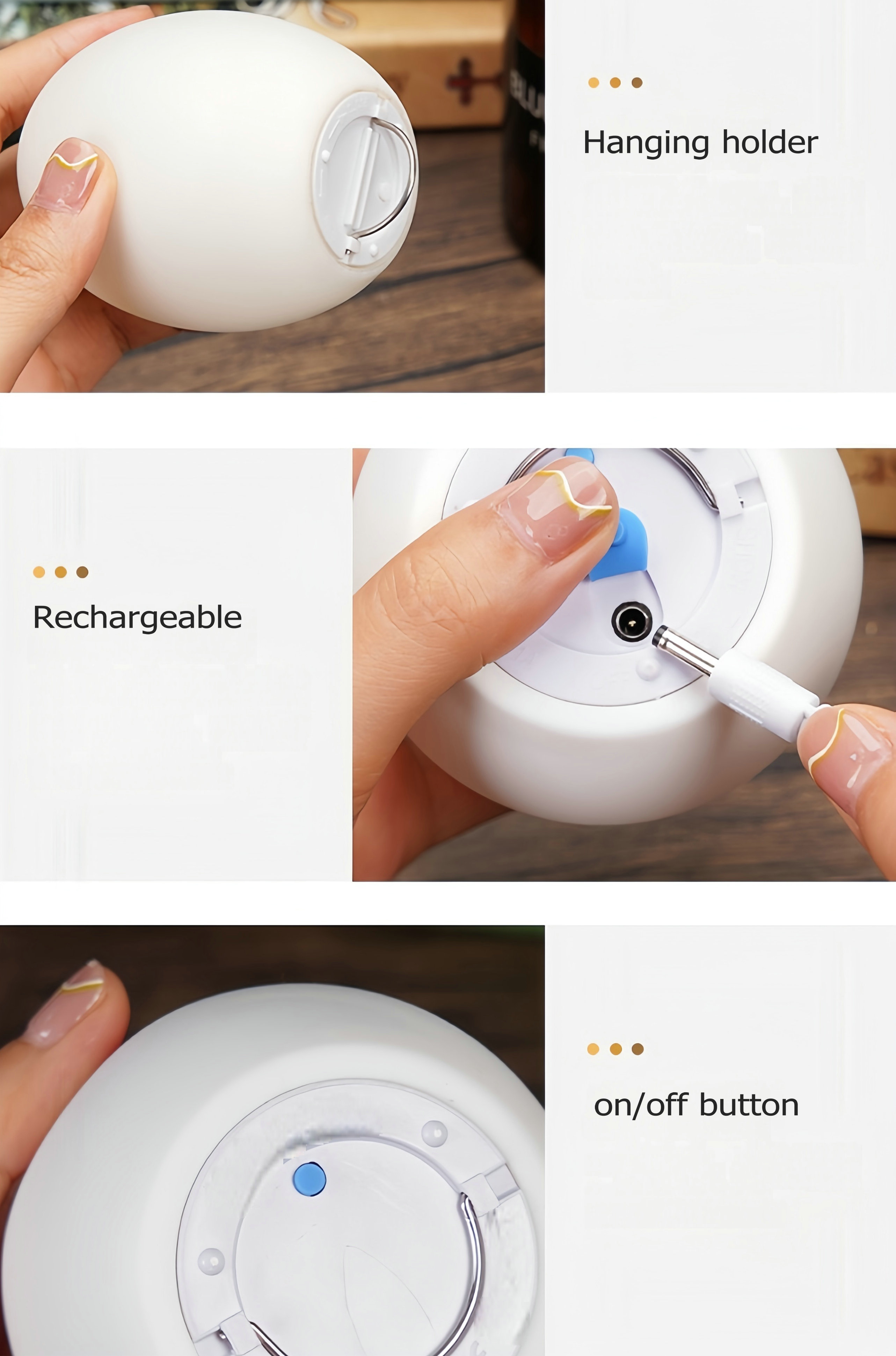 Baby Night Light Rechargeable  - Baby Nursery Egg Light 리뷰 및 가격