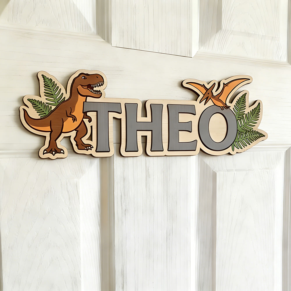Personalized Dinosaur Name Sig - Baby Nursery Decorations 리뷰 및 가격