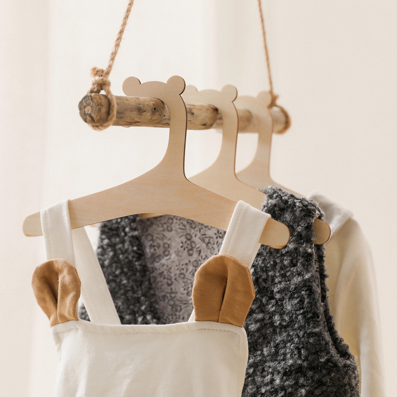 5/10pcs Wooden Baby Hangers Ki - Baby Nursery Uniform 리뷰 및 가격