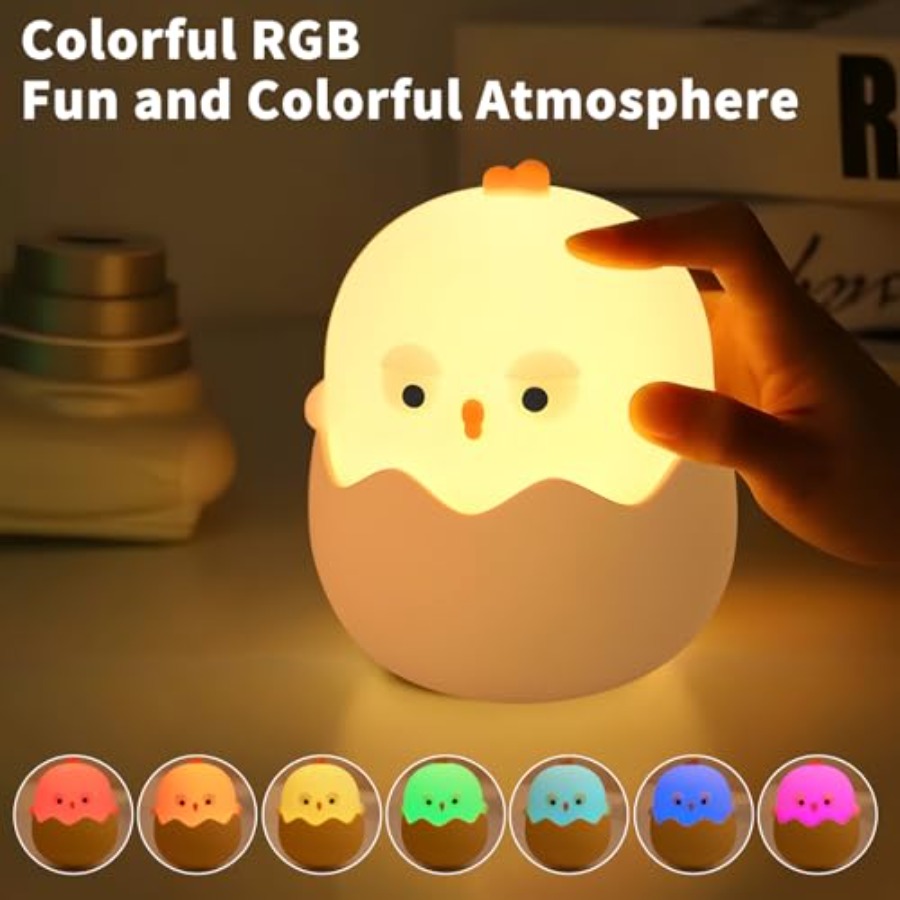 Easter Chick Egg Night Light - - Baby Nursery Egg Light 리뷰 및 가격
