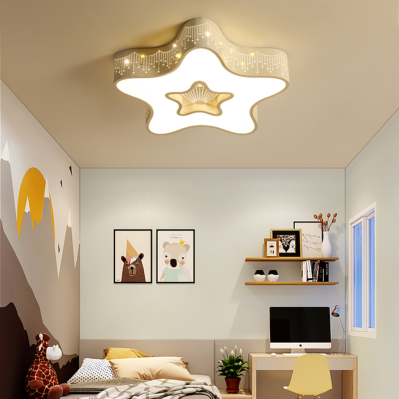 Nursery White Decor Modern Led - Baby Nursery Chandelier 리뷰 및 가격
