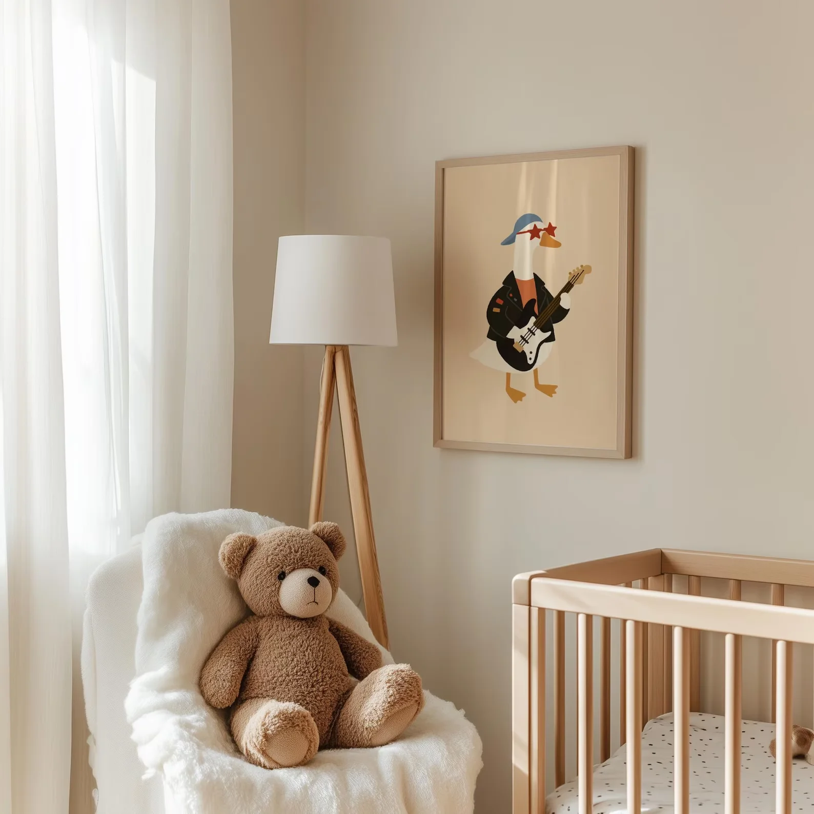 Cool Rocker Duck Wall Art Baby - Baby Nursery Office 리뷰 및 가격