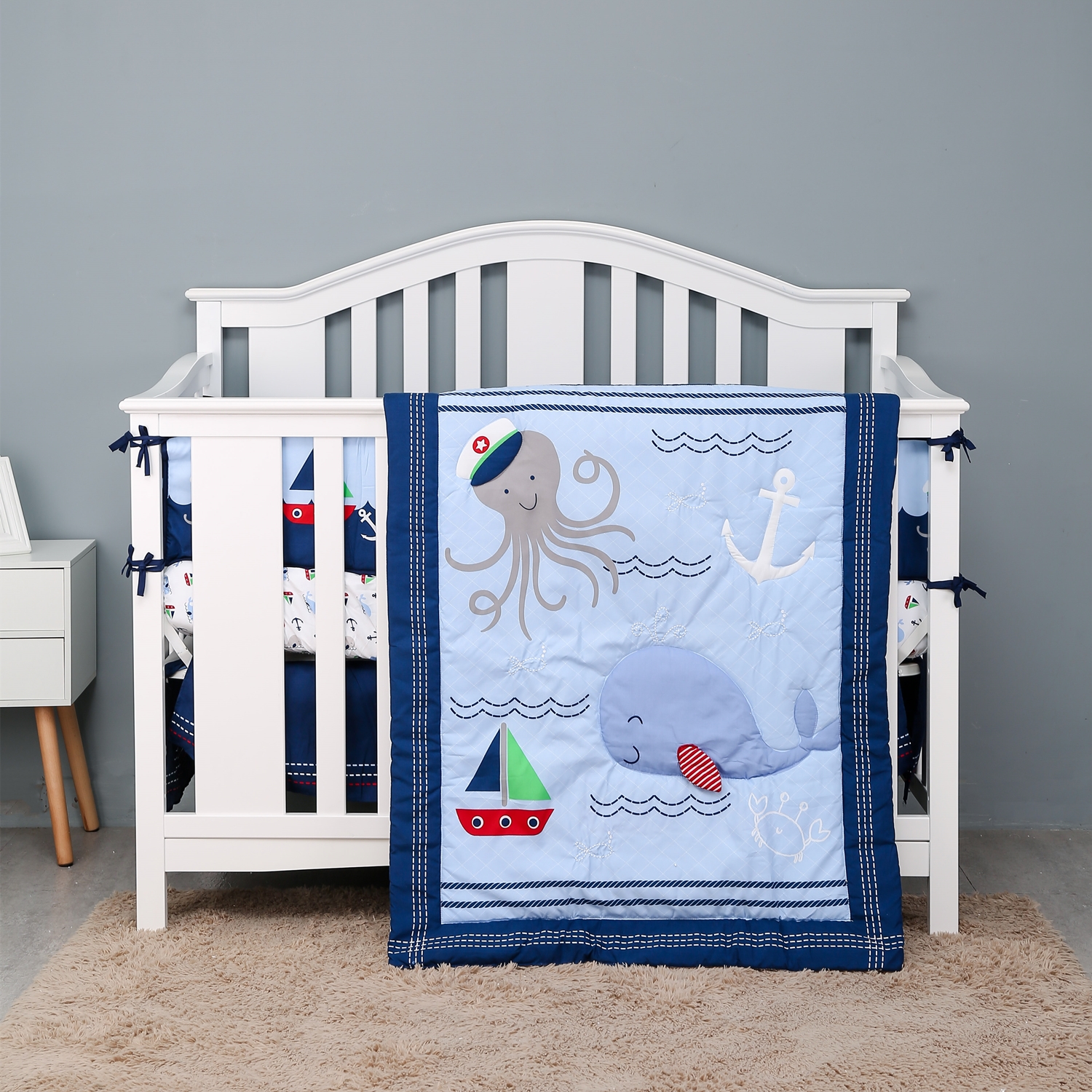 7Pcs Ocean Theme Baby Nursery  - Baby Nursery Animal Theme 리뷰 및 가격