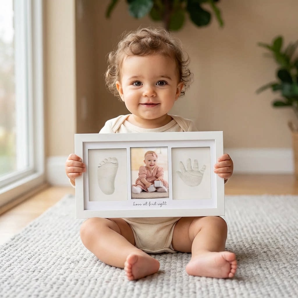 Baby Handprint Footprint Clay  - Baby Nursery Sets 리뷰 및 가격