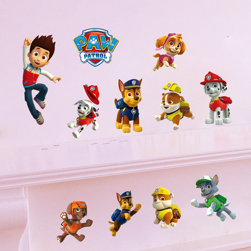 Cartoon Pawed Patrol Wall Stic - Wall Decal Nursery 리뷰 및 가격