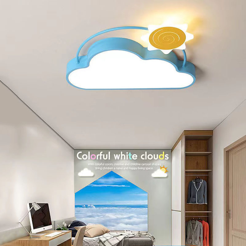 Modern Cloud Led Ceiling Lamps - Baby Nursery Chandelier 리뷰 및 가격