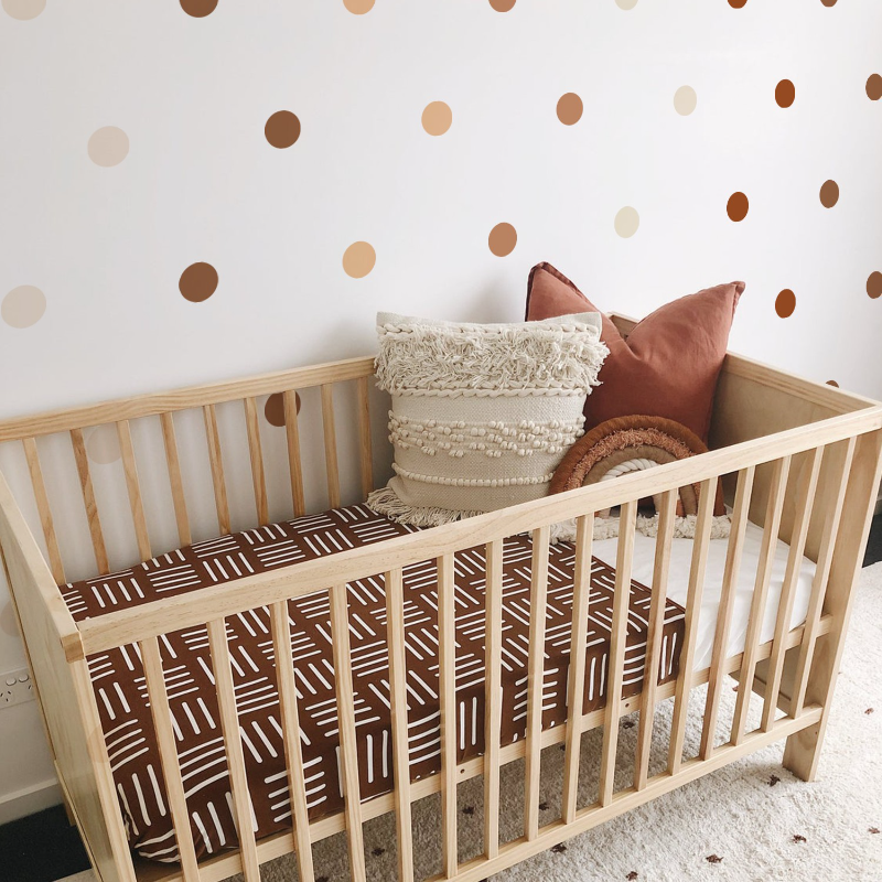 Creative Boho Polka Dot Wall S - Baby Nursery Vintage 리뷰 및 가격