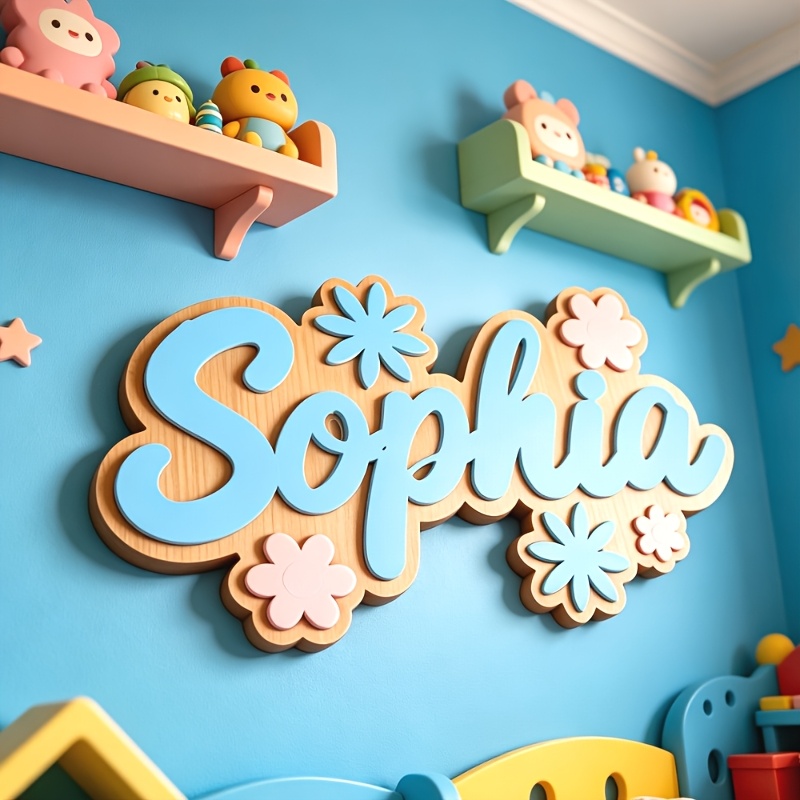 Personalized Floral Themed Nam - Baby Nursery Decorations 리뷰 및 가격