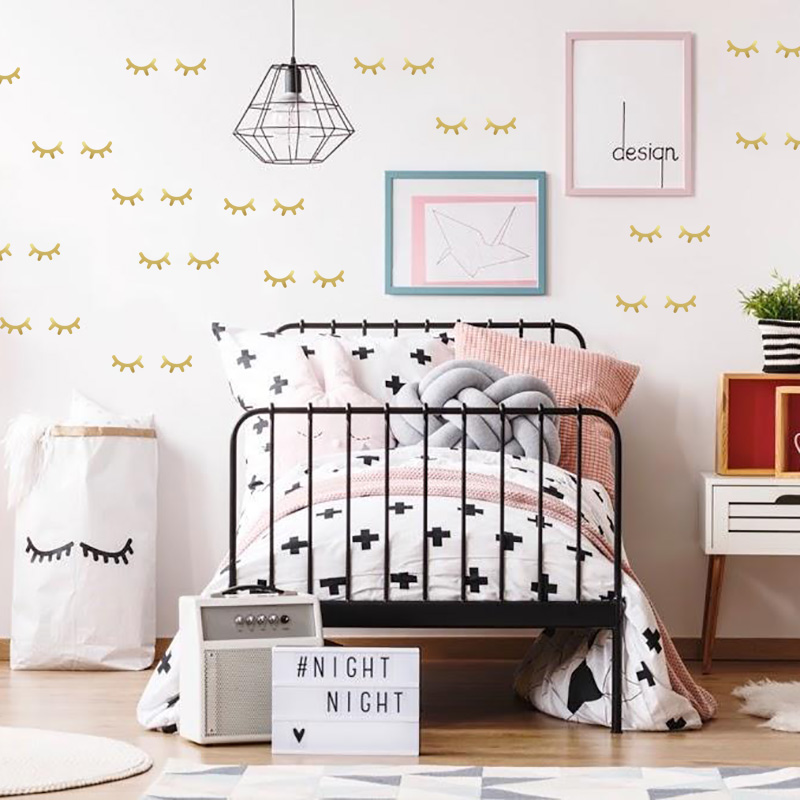 Kids Room Decoration  Eyelash  - Baby Nursery Girl Room 리뷰 및 가격