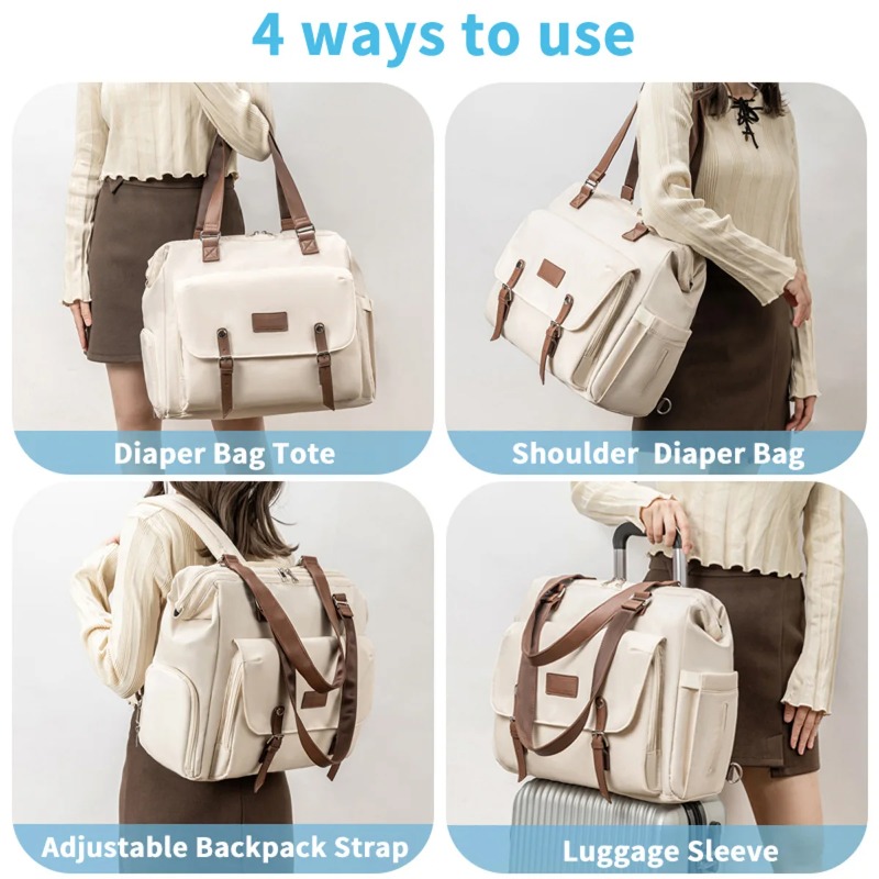 Baby Diaper Bag Backpack Water - Baby Bag Nursery 리뷰 및 가격