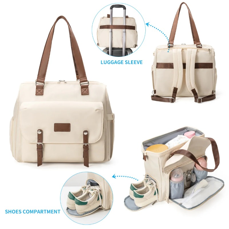 Baby Diaper Bag Backpack Water - Baby Bag Nursery 리뷰 및 가격