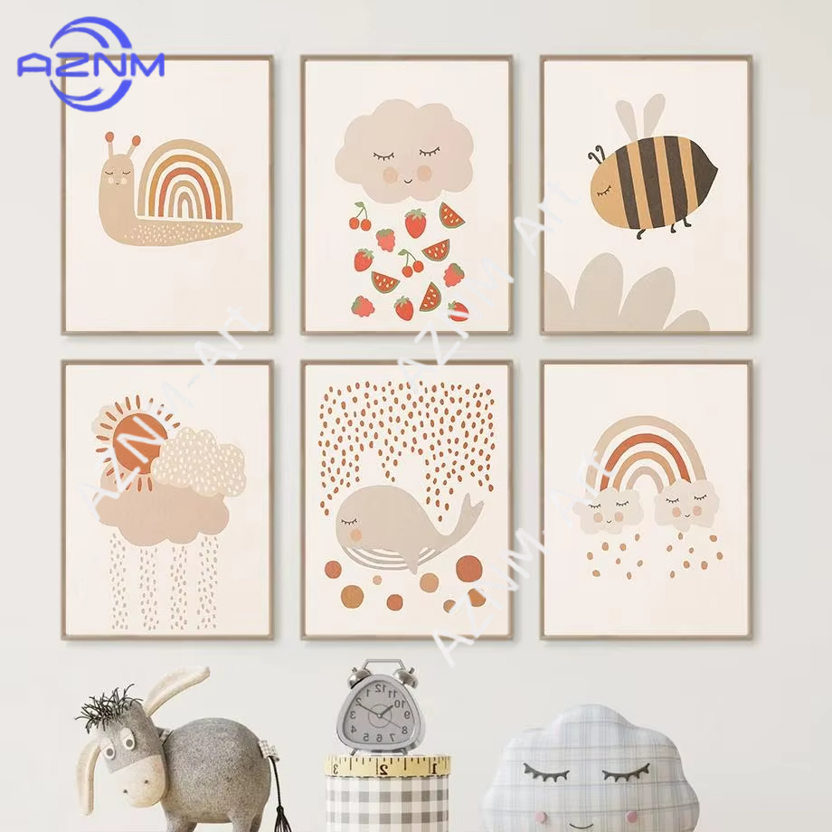 1pc Nursery Wall Art Canvas Ba - Baby Nursery Wall 리뷰 및 가격