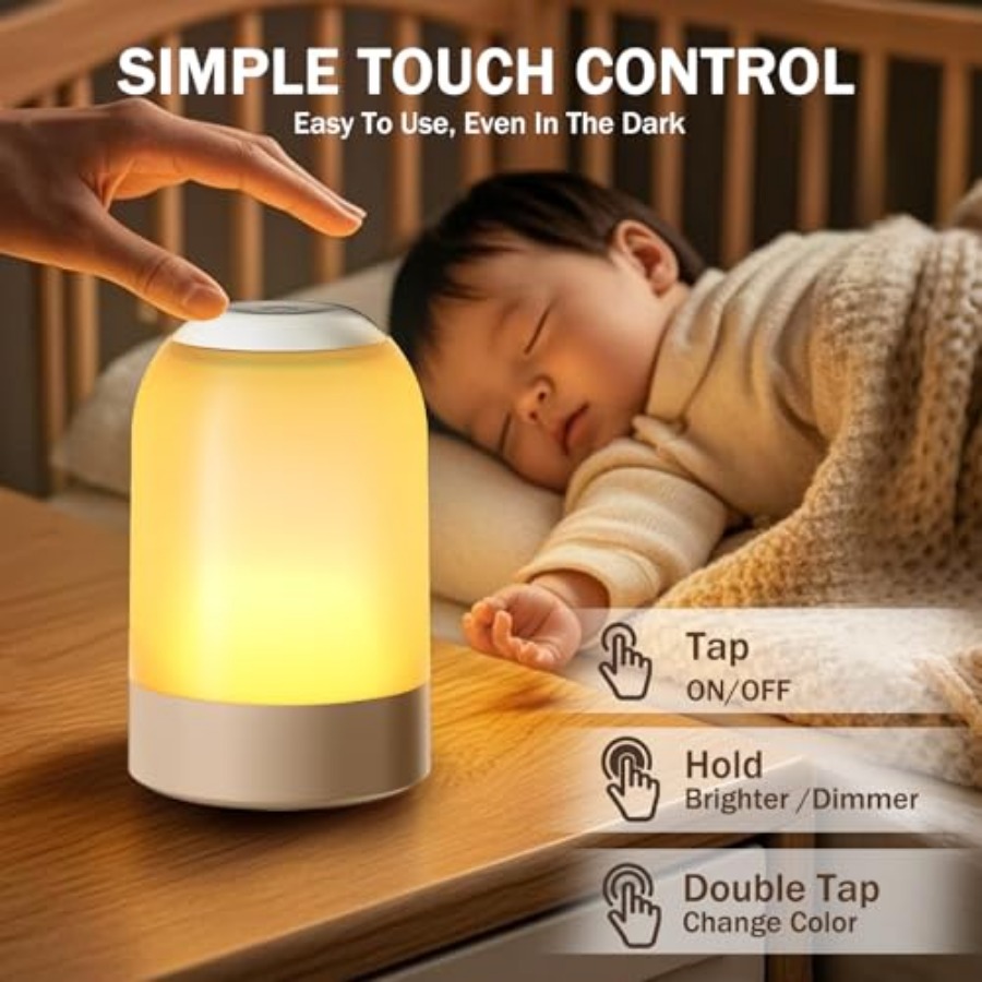 Bedside Touch Night Light, Bab - Baby Nursery Egg Light 리뷰 및 가격