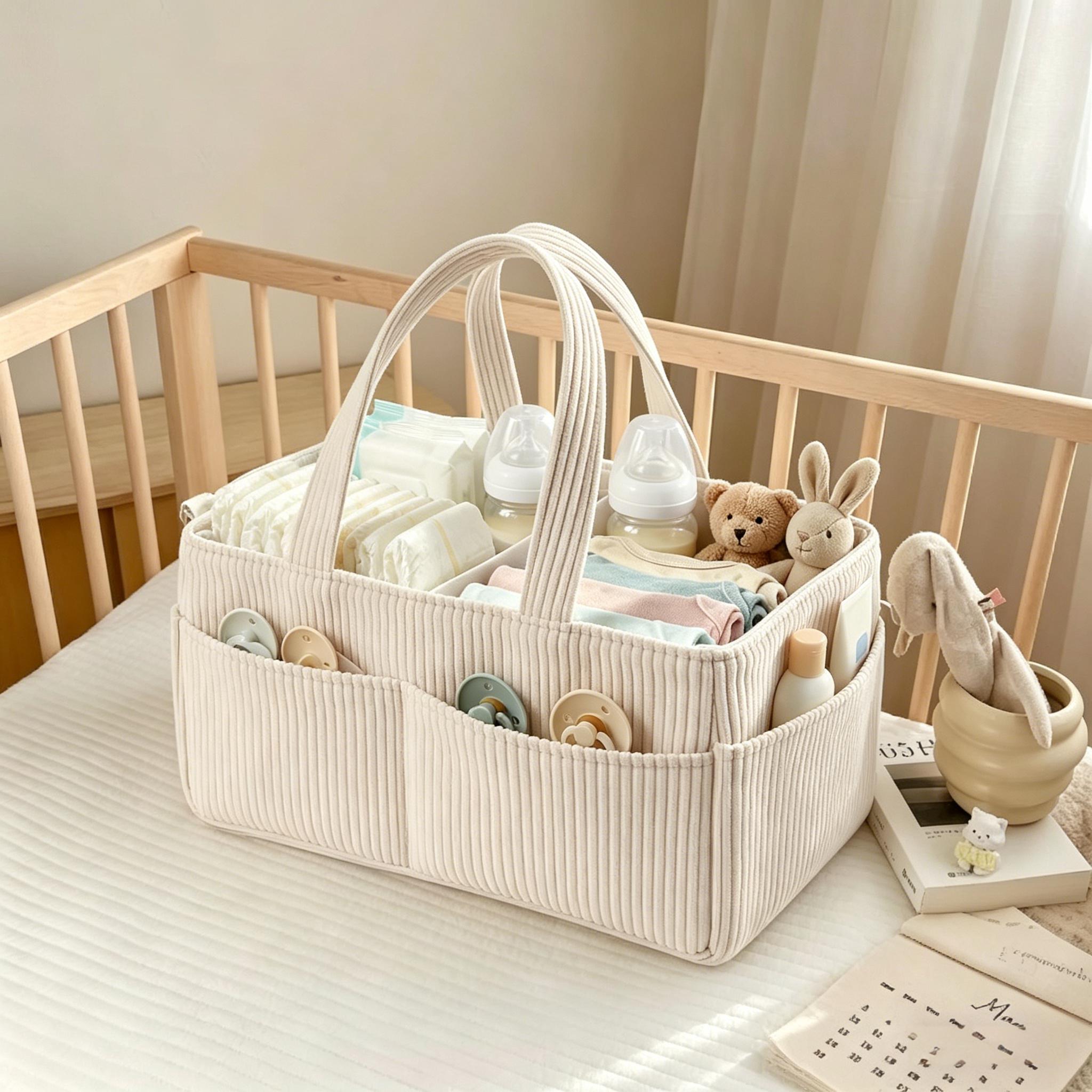Baby Diaper Caddy Organizer Po - Baby Nursery Organiser 리뷰 및 가격