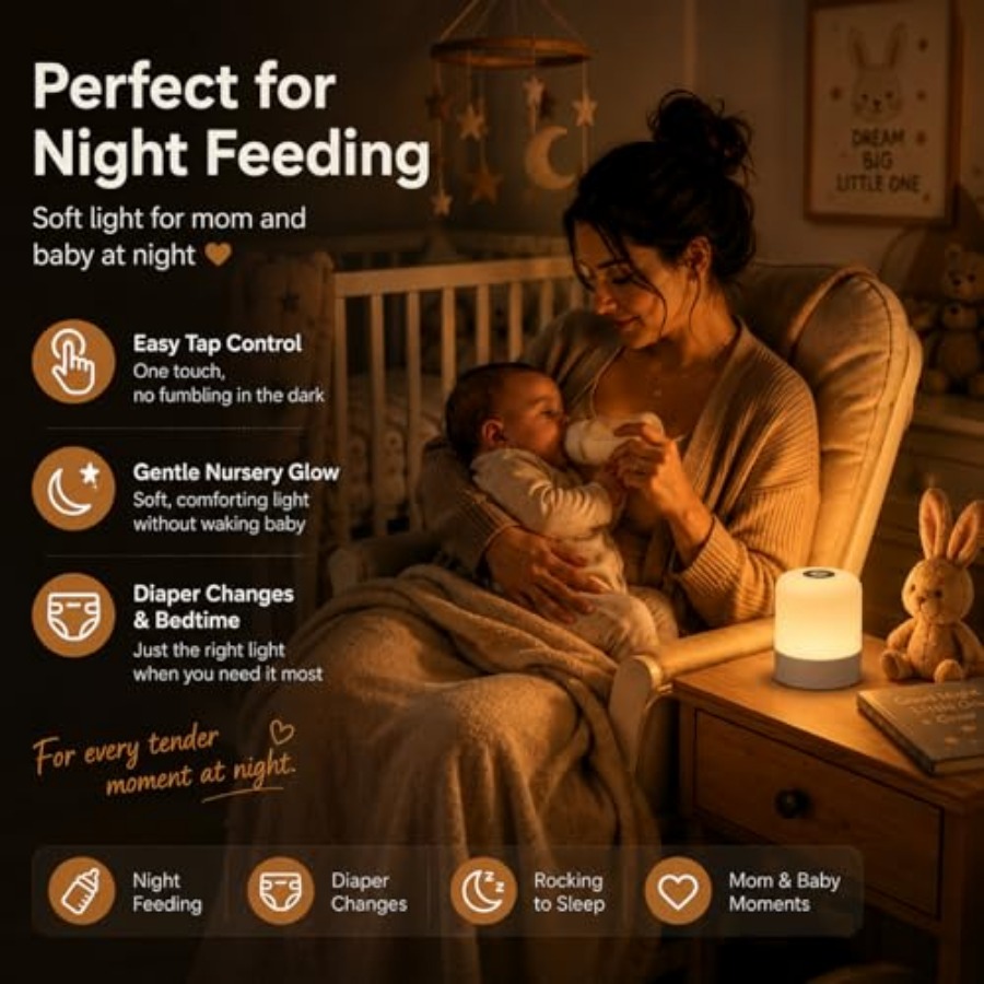 Portable Baby Night Light, 3 C - Baby Nursery Egg Light 리뷰 및 가격