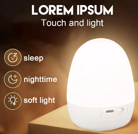 “Egg-Shaped Silicone Night Lig - Baby Nursery Egg Light 리뷰 및 가격