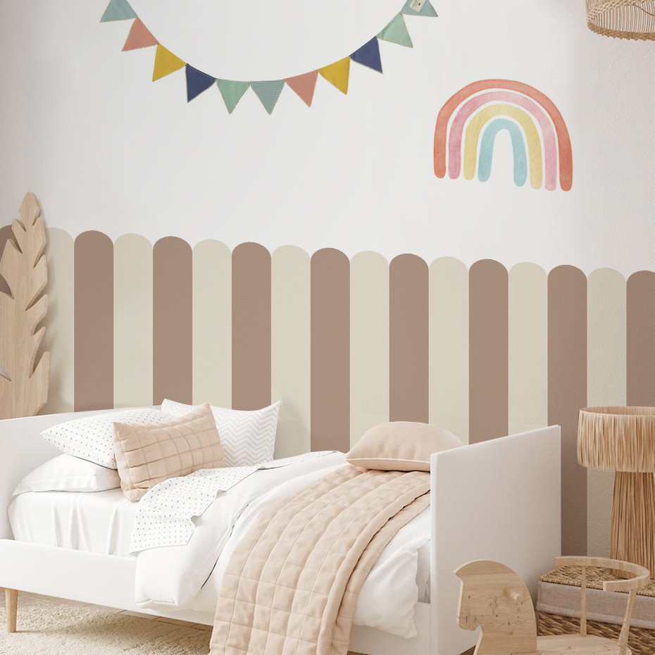 Multicolor Vertical Striped Ar - Baby Nursery Wall Decor 리뷰 및 가격