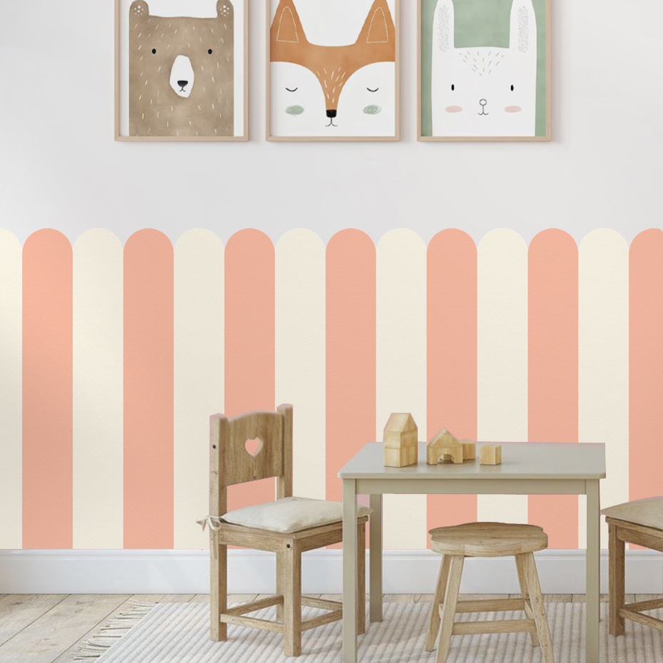 Multicolor Vertical Striped Ar - Baby Nursery Wall Decor 리뷰 및 가격
