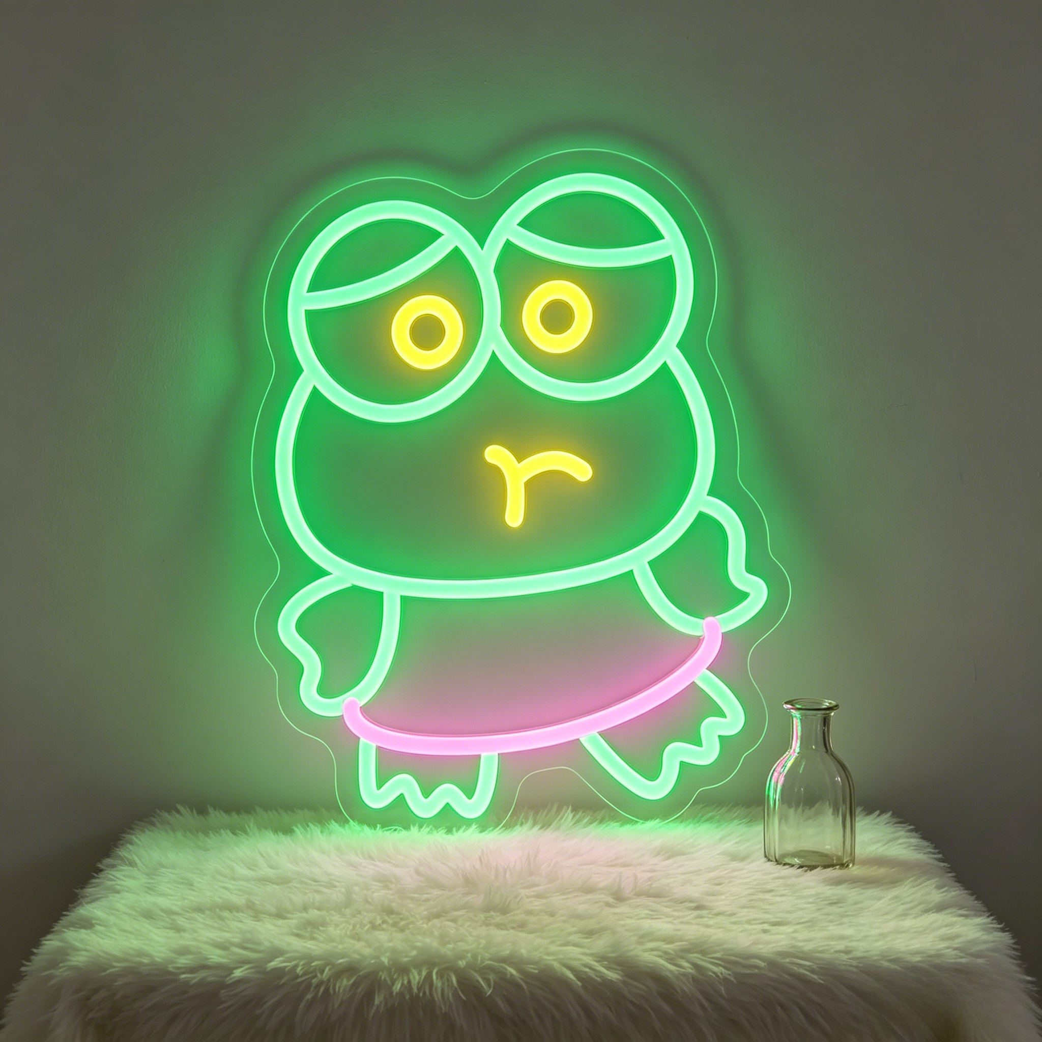Cute Keroppi LED Neon Sign Lig - Baby Nursery Decor Ideas 리뷰 및 가격