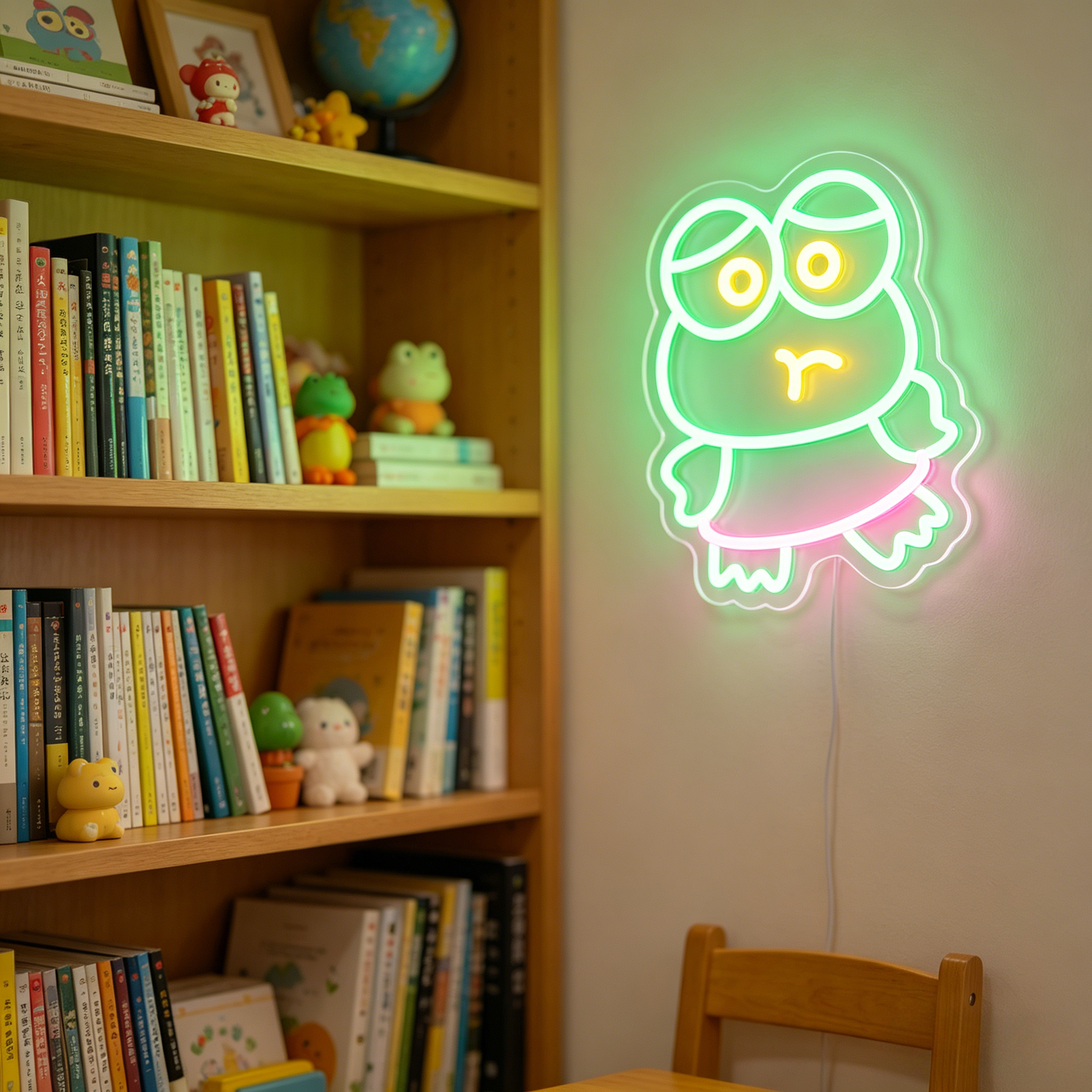 Cute Keroppi LED Neon Sign Lig - Baby Nursery Decor Ideas 리뷰 및 가격
